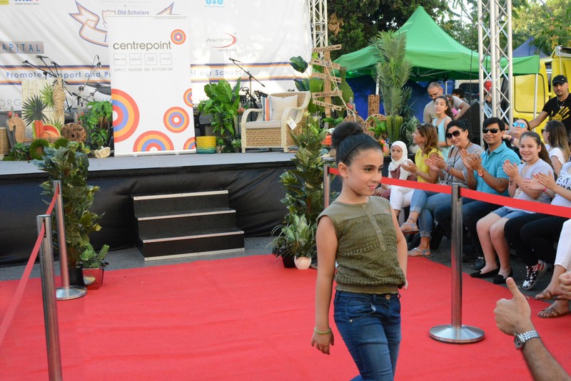Landmark Group Sponsors the Brummana High School Festival hosting a fashion show for its summer-fall 2016 collection with the participation of students